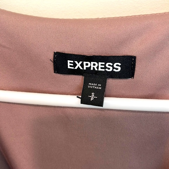 EXPRESS NWOT leopard hi-low dress - Picture 4 of 9